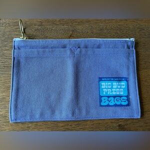 Big Bud Press Purple Zippered Pouch NEW!